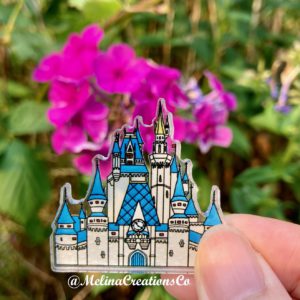 Cinderella castle pin