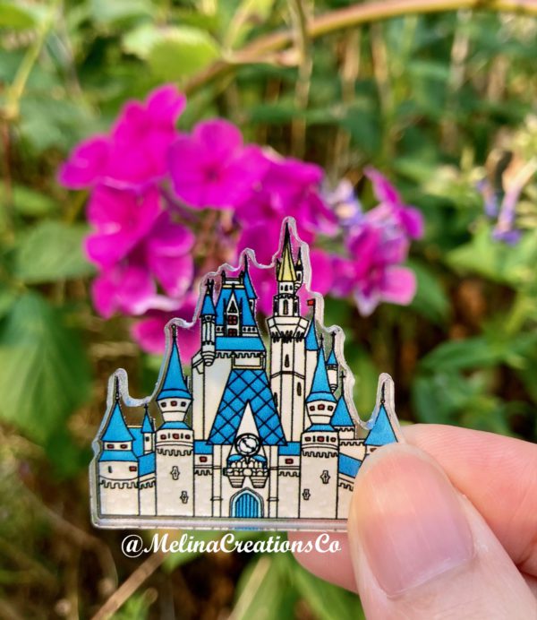 Cinderella castle pin