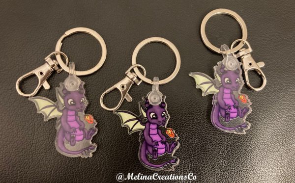 Three Maleficent dragon pins